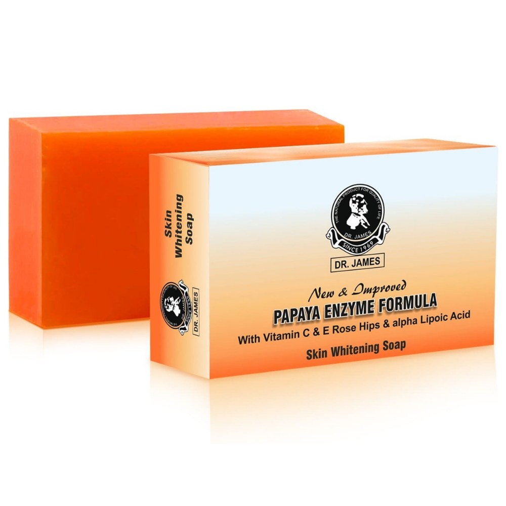 Dr James Papaya Enzyme Skin Whitening Soap